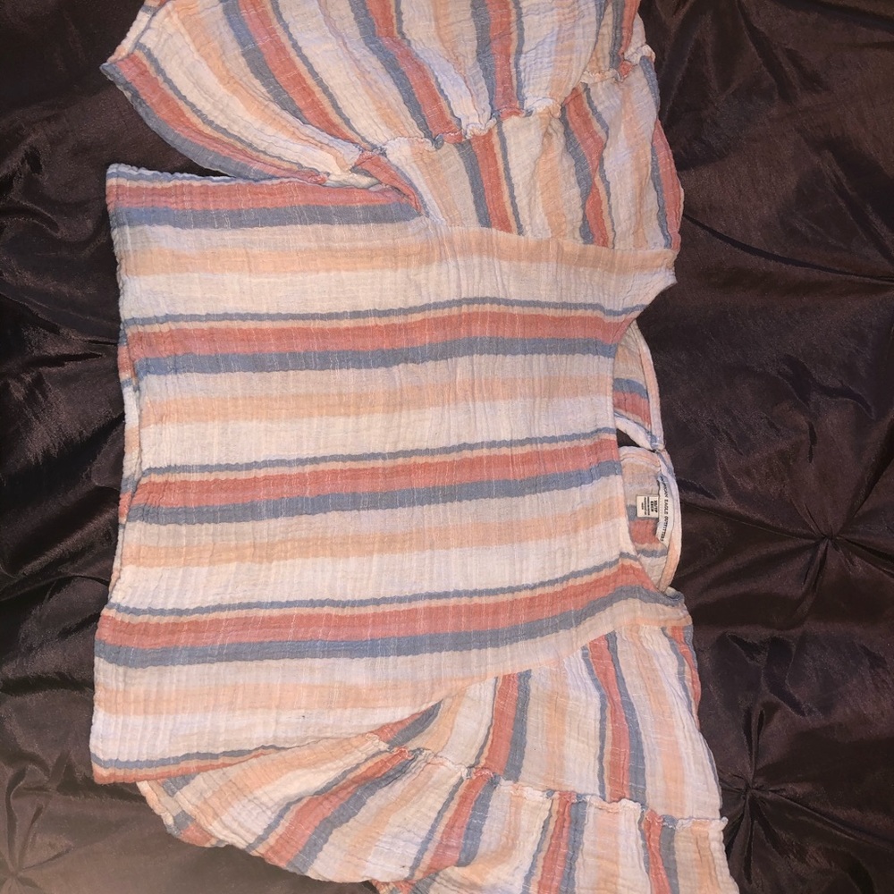 Stripped American Eagle Shirt